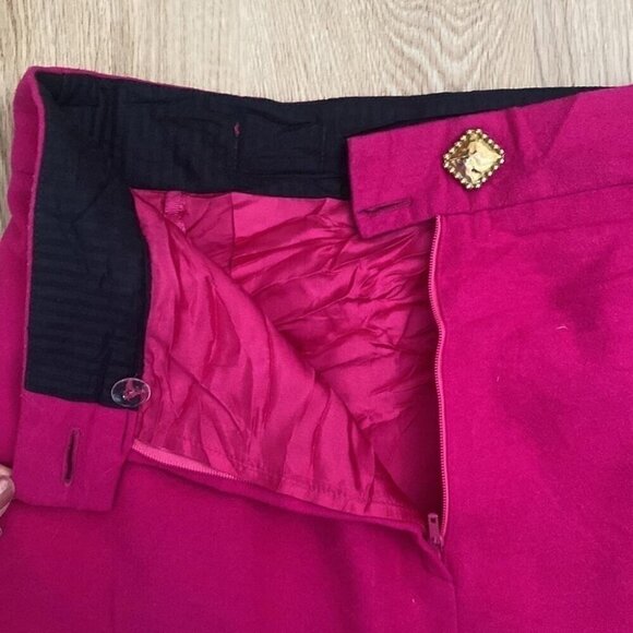 Y2K Vintage Lauren by Escada Wool Pencil Skirt 90s Minimalist - Picture 11 of 11